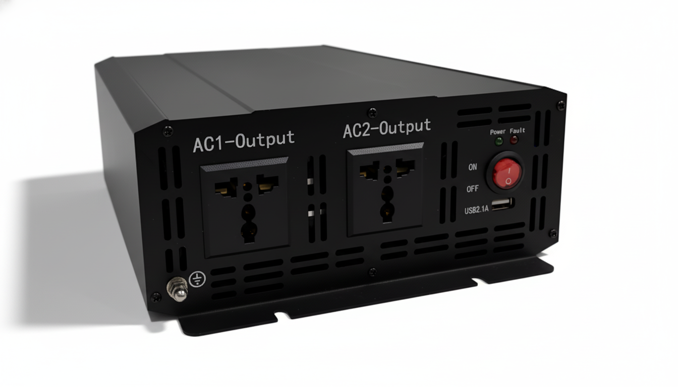DCV Aurora | Extreme Climate Sodium-Ion Battery System (48V 26Ah + 1500W Inverter)